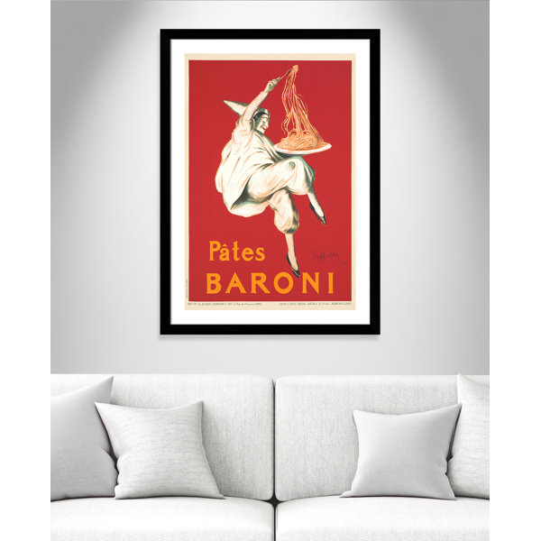 Red Barrel Studio® Pates Baroni Framed On Paper Print Wayfair